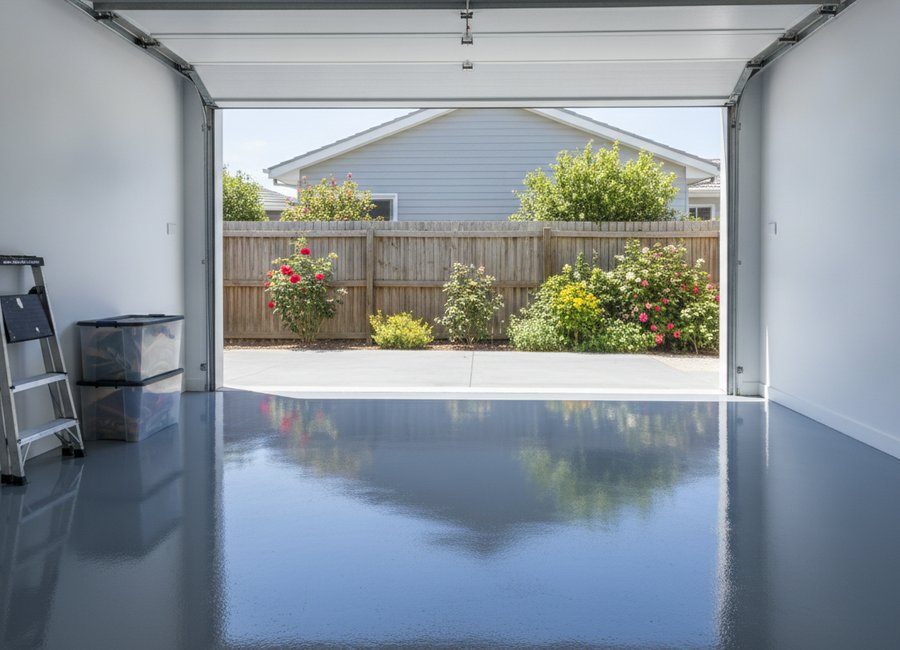 Garage Floor Painting & Sealing